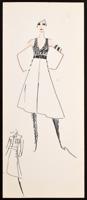 Karl Lagerfeld Fashion Drawing - Sold for $1,820 on 04-18-2019 (Lot 23).jpg